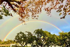 Double rainbows